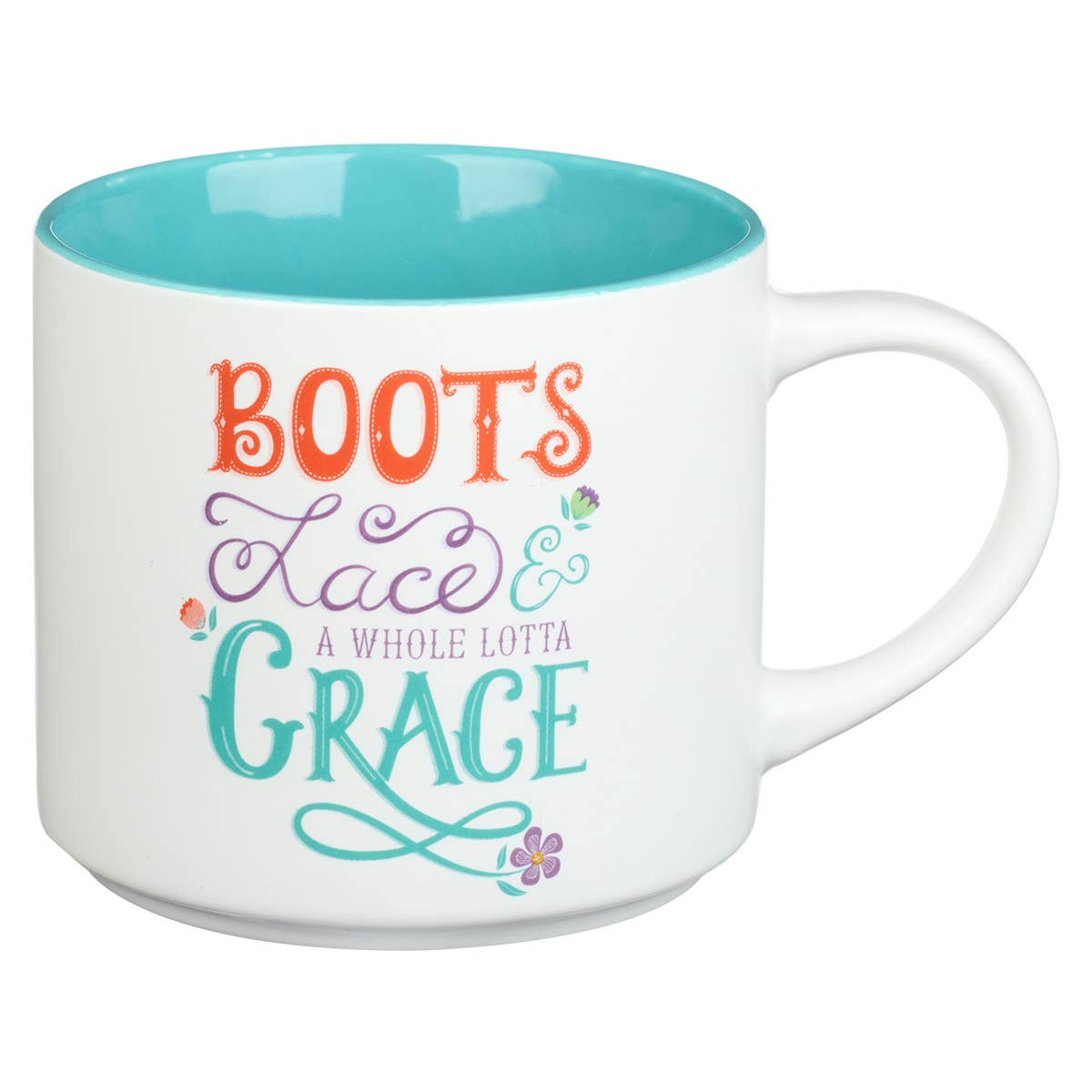 Mug Ceramic Boots Lace Grace