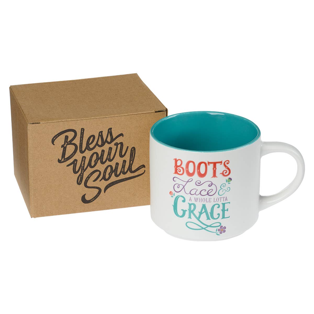 Mug Ceramic Boots Lace Grace