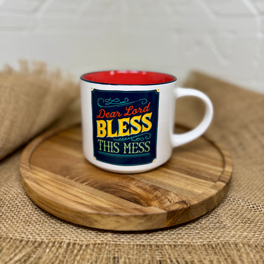 Mug Ceramic Dear Lord Bless This Mess