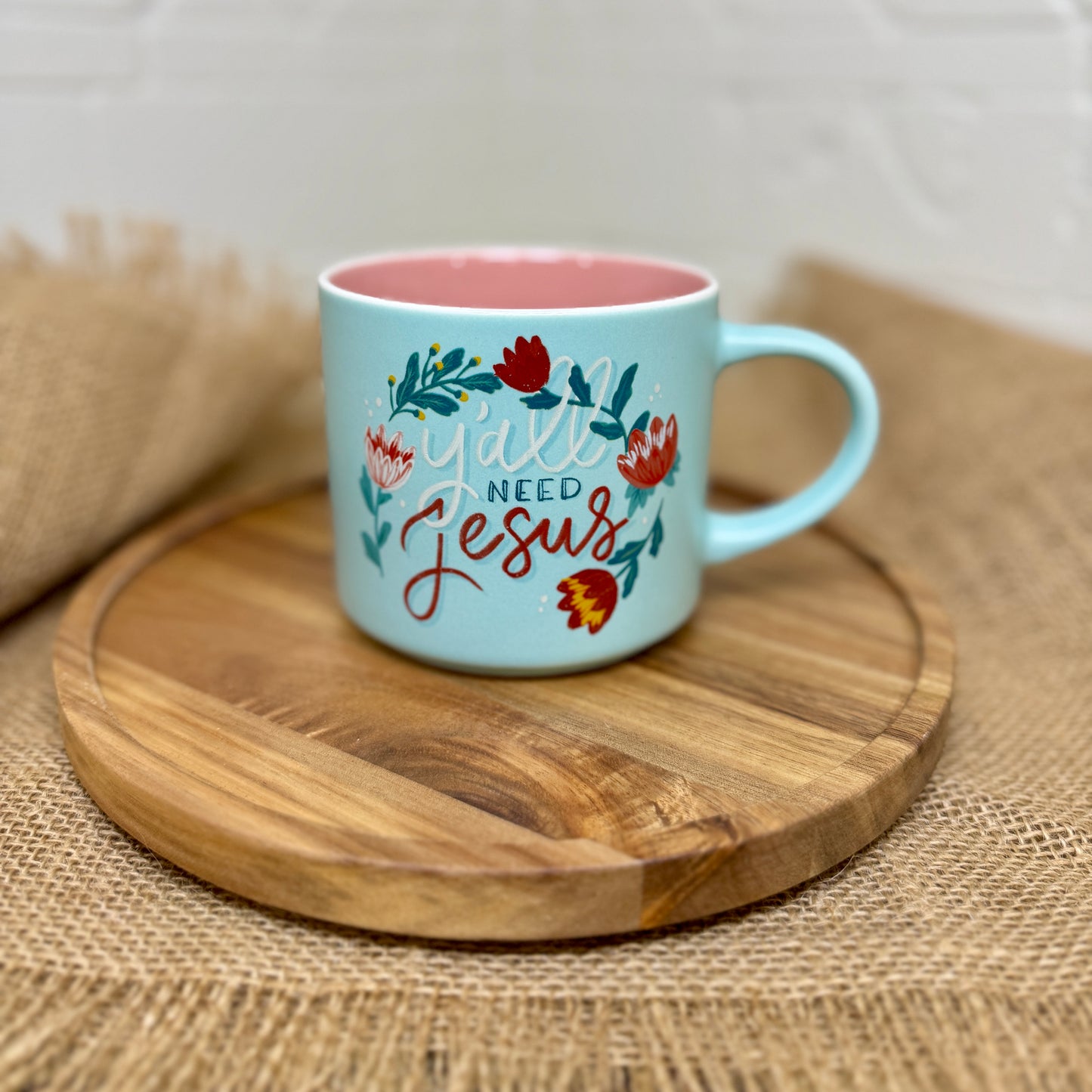 Mug Ceramic Y'all Need Jesus