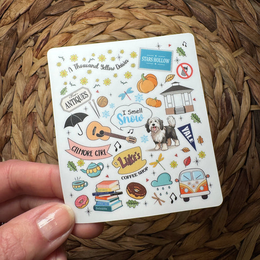 "All the Stars Hollow Things" Sticker